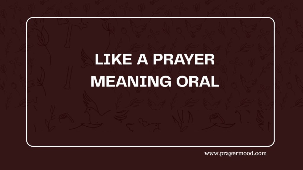 Like a Prayer: 30 Powerful Intimate Prayers with Spiritual songs